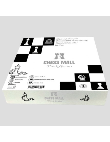 Packs Chess Mall in bag + DGT 1500 Blue