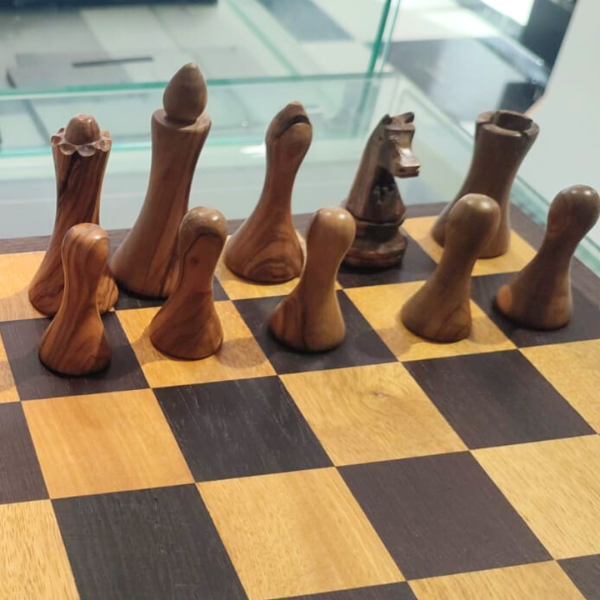 Pièces en bois d’olivier style africain