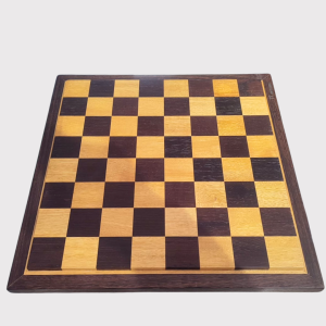 Échiquier en bois de padouk et wengé