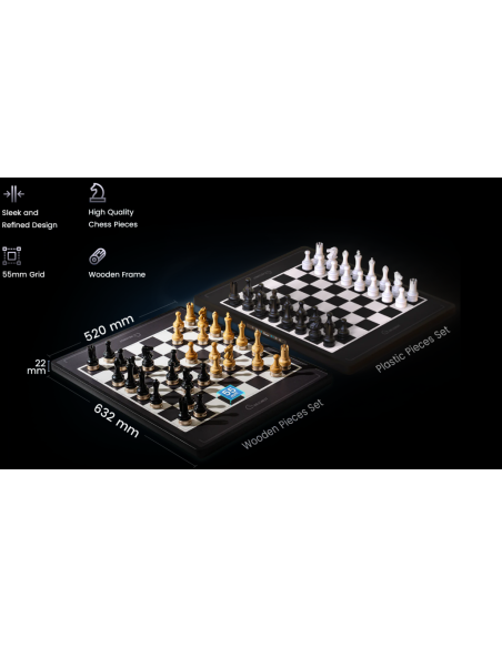 Chessnut Move - Échiquier robotisé avancé avec pièces en bois