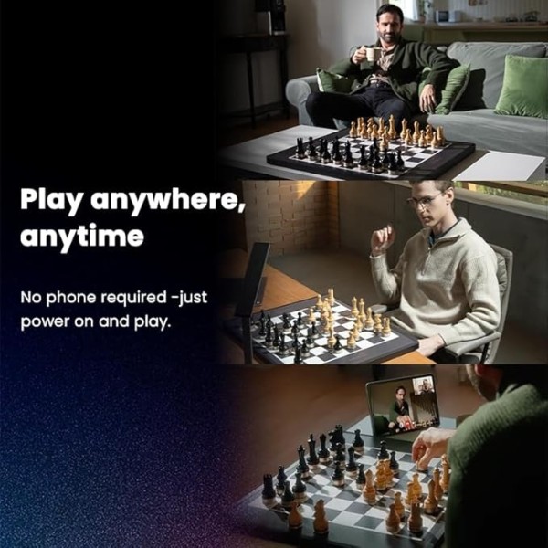 Chessnut Move – Échiquier robotisé avec pièces en plastique