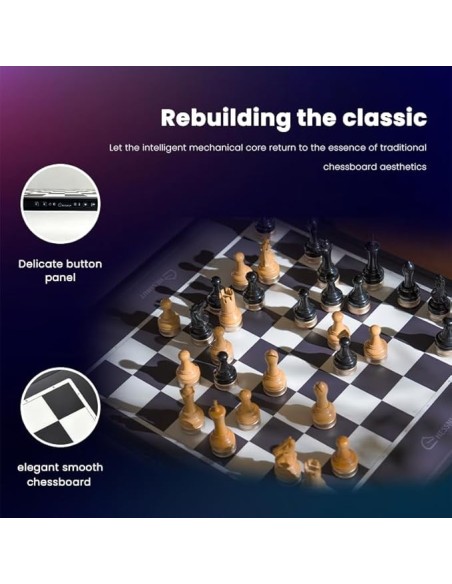 Chessnut Move – Échiquier robotisé avec pièces en plastique