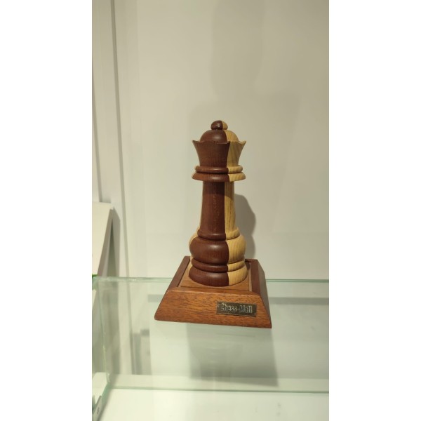 Trophées d’échecs en bois – taille standard