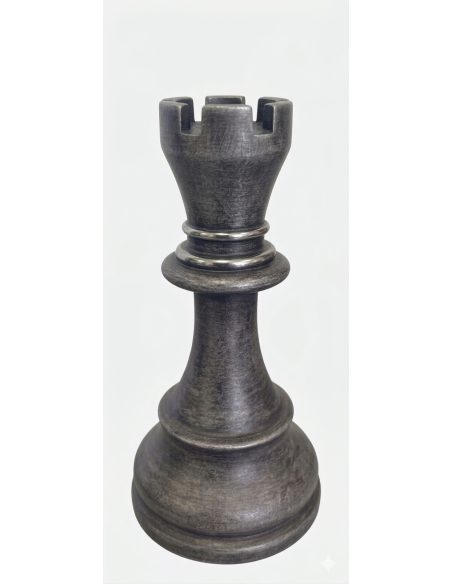 Pièces d’échecs géantes décoratives en résine