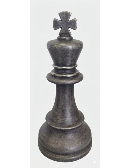 Pièces d’échecs géantes décoratives en résine