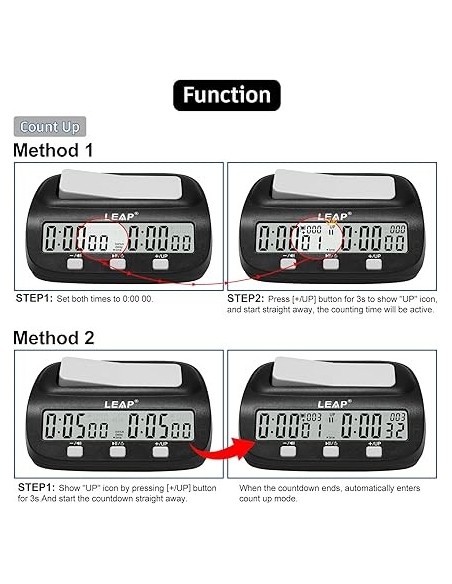 Pendule d’échecs numérique basique  PQ9923