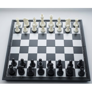Jeu d’Échecs Magnétique (Petit Format) + Dames