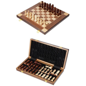 Magnetic Staunton Series – Jeu d’échecs en bois avec plateau coffret