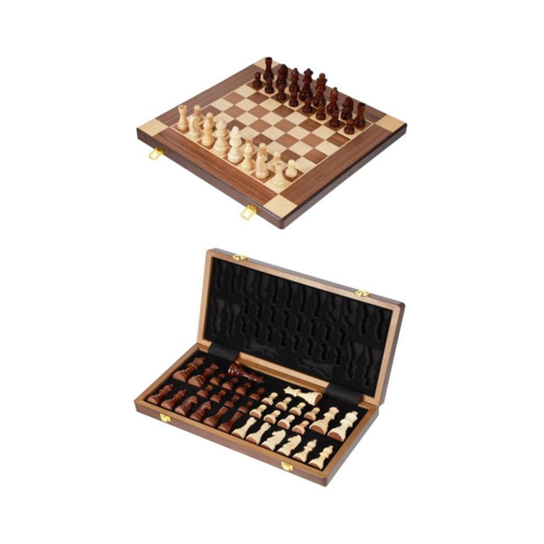 Magnetic Staunton Series – Jeu d’échecs en bois avec plateau coffret