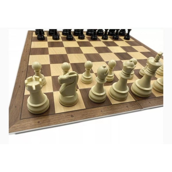 PACK CLUB DGT 5+5  ( 5 échiquiers  + 5 ensembles de pièces en plastiques DGT 95 mm)