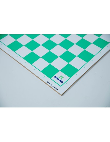 Échiquier bois MDF couleur vert