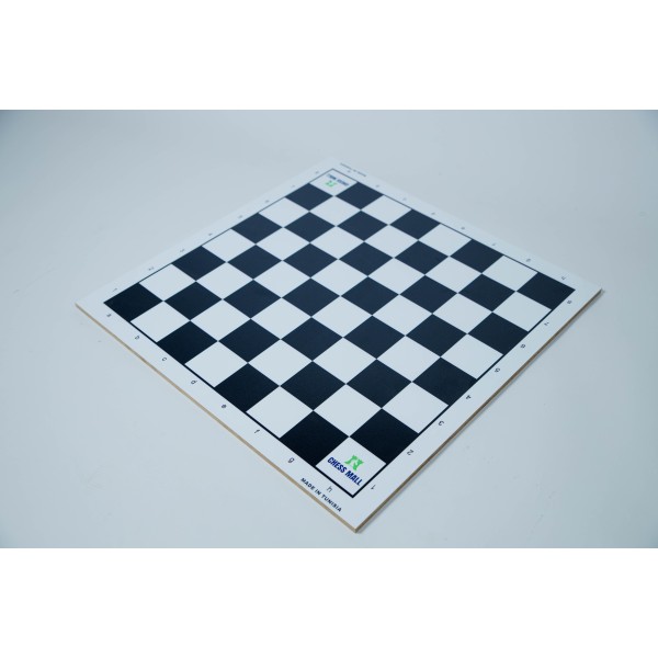 Échiquier en bois MDF couleur noir et blanc