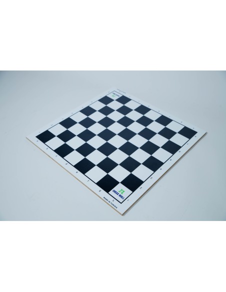 Échiquier en bois MDF couleur noir et blanc