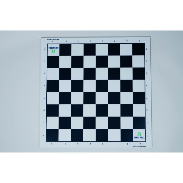Échiquier en bois MDF couleur noir et blanc