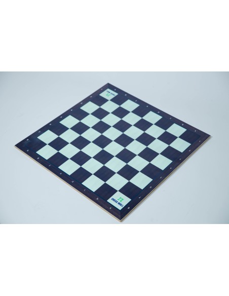 Échiquier en bois MDF couleur Acajou