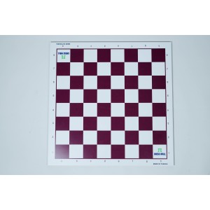 Échiquier en bois MDF couleur mauve