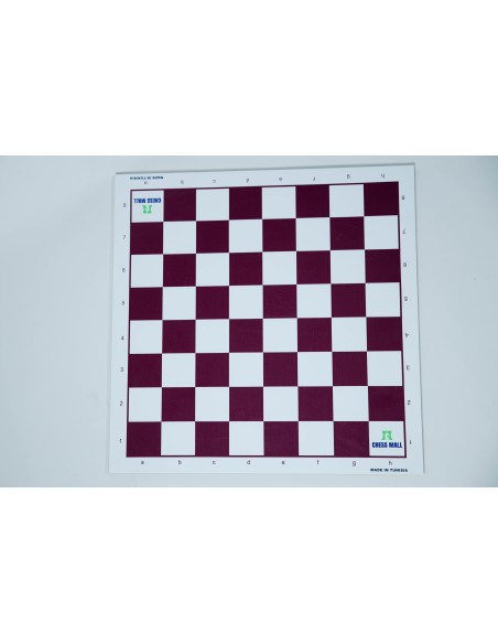 Échiquier en bois MDF couleur mauve