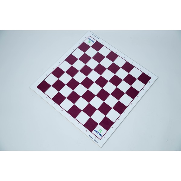 Échiquier en bois MDF couleur mauve