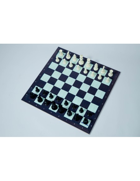 Pack échiquier MDF + pièces d'échecs en plastique DGT Pack échiquier MDF + pièces d'échecs en plastique DGT