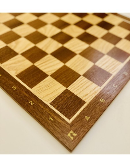 Échiquier luxueux en Acajou  51 cm