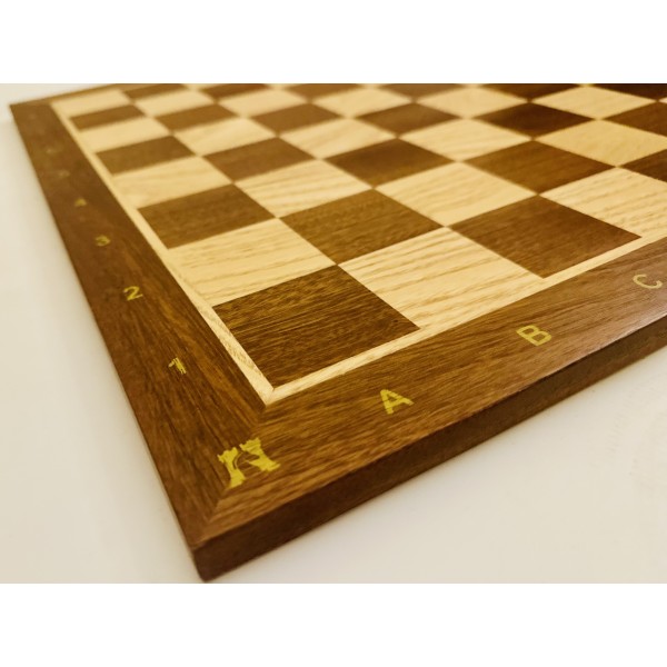 Échiquier luxueux en Acajou  51 cm