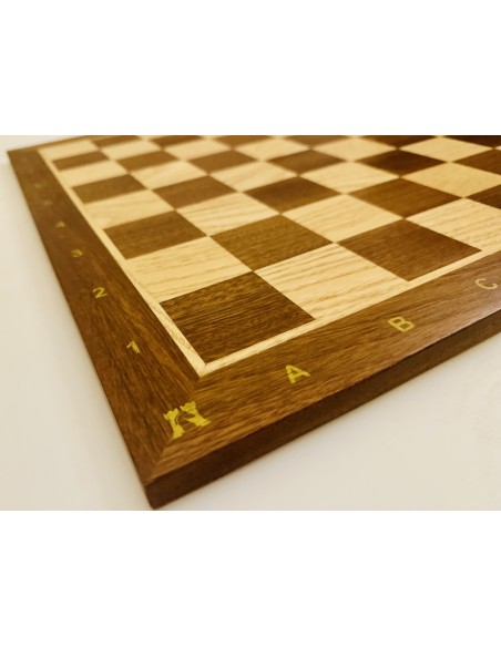 Échiquier luxueux en Acajou  51 cm