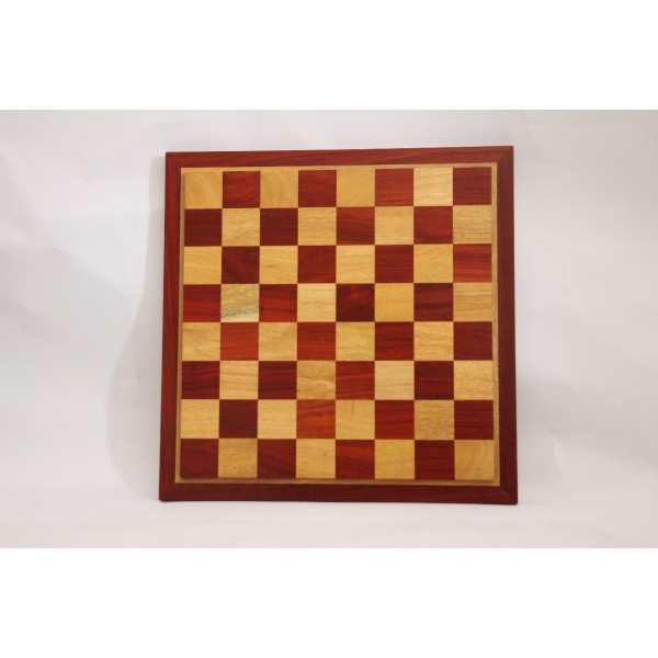 Ensemble d échecs en bois dur  Padouk + movingui