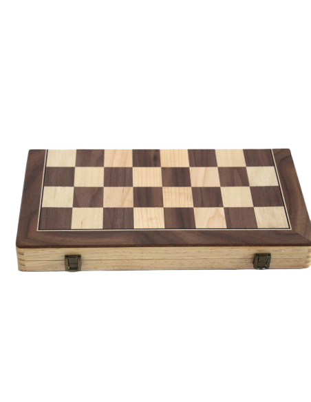 Echiquier Pliable  en bois de noyer Echiquier Pliable  en bois de noyer