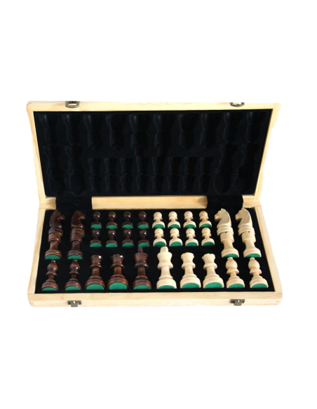 Echiquier Pliable  en bois de noyer Echiquier Pliable  en bois de noyer