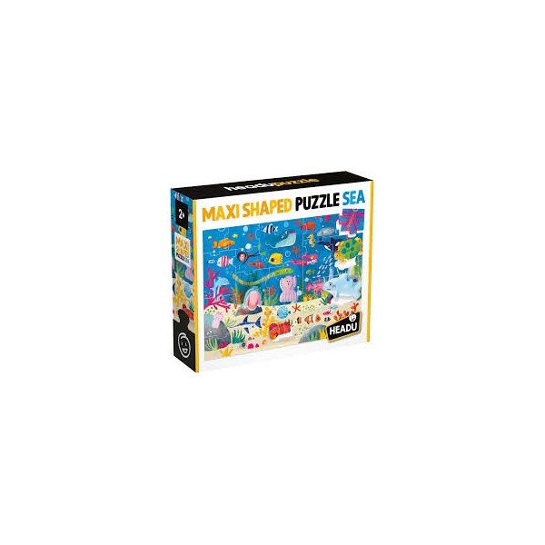 maxi shaped puzzle  sea