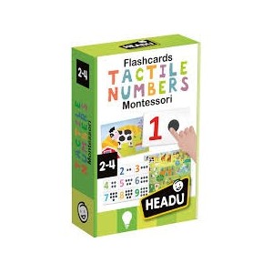 Tactile numbers montessori