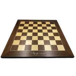Échiquier en bois de luxe Judit Polgar 2