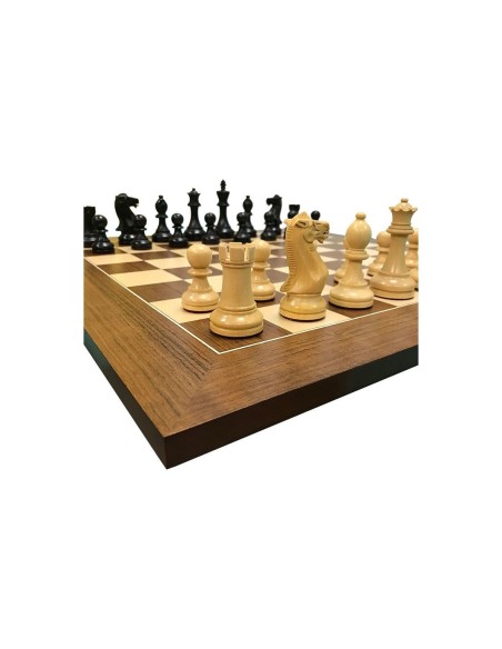 Échiquier en bois de luxe Judit Polgar