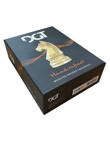 Pièces d'échecs en bois intemporelles DGT