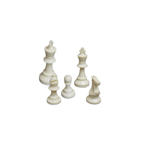 Pièces d'échecs plastique de haut de gamme