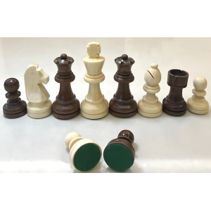 Pieces d échecs en bois modèle Staunton