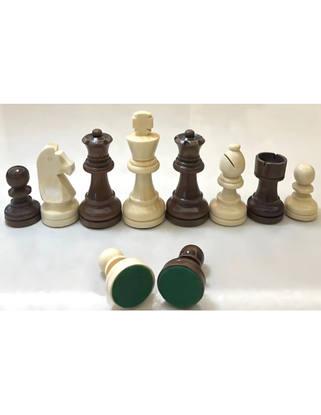 Pieces d échecs en bois modèle Staunton Pieces d échecs en bois modèle Staunton