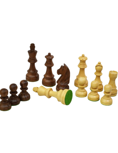Pieces d échecs en bois modèle Staunton Pieces d échecs en bois modèle Staunton