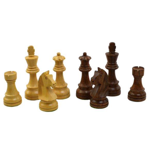 Pieces d échecs en bois modèle Staunton