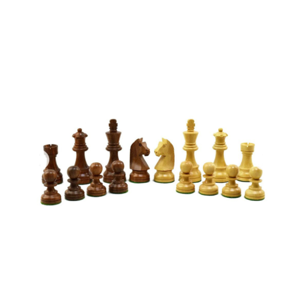 Pieces d échecs en bois modèle Staunton
