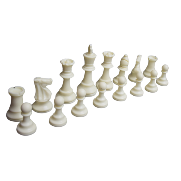Pièces d'échecs plastique de haut de gamme