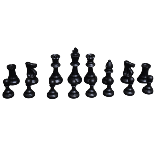 Pièces d'échecs plastique de haut de gamme