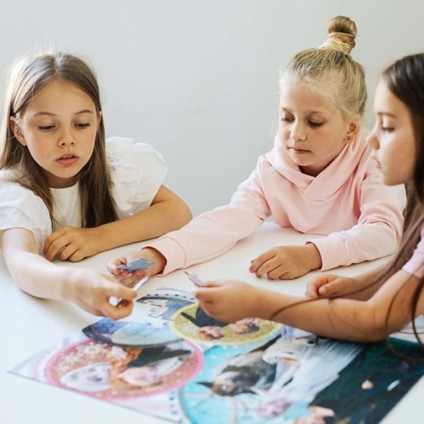 PUZZLE 100 GLITTER FROZEN