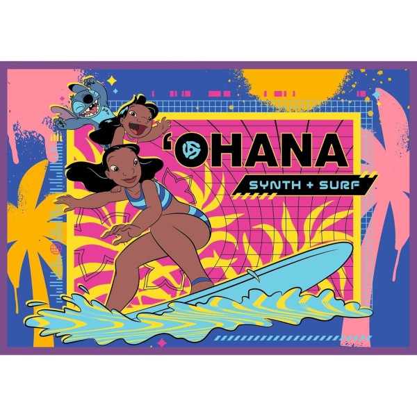 Puzzles 4x250 Disney Lilo&Stitch