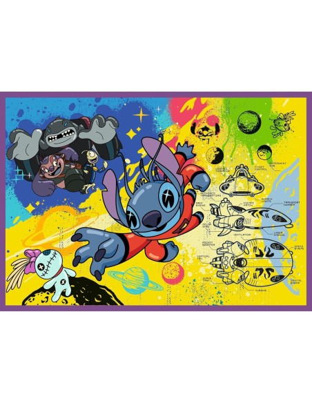 Puzzles 4x250 Disney Lilo&Stitch