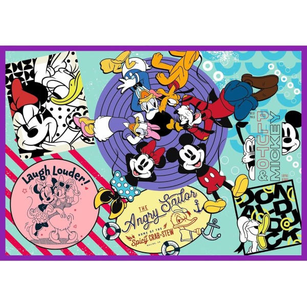 Puzzles 4x250 Mickey Mouse adventures
