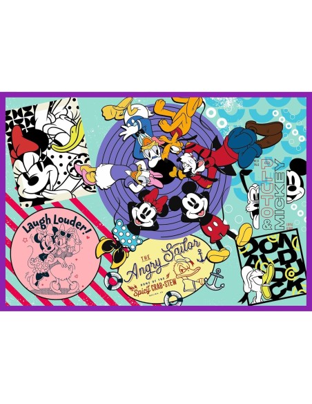 Puzzles 4x250 Mickey Mouse adventures