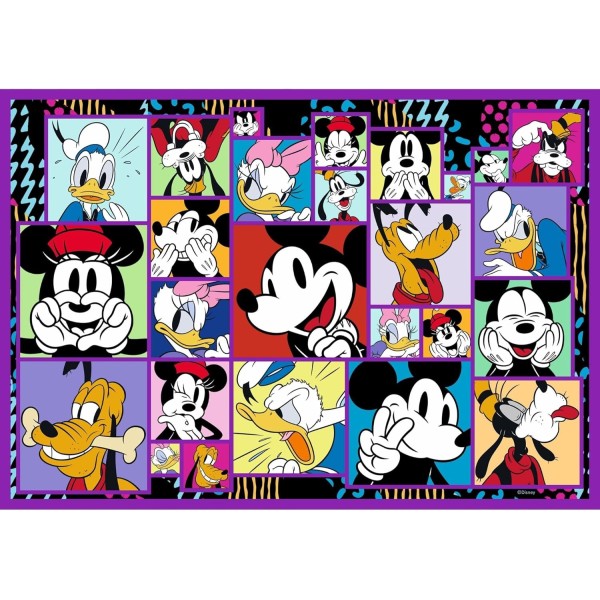 Puzzles 4x250 Mickey Mouse adventures