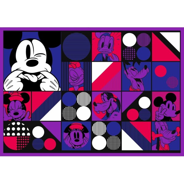 Puzzles 4x250 Mickey Mouse adventures