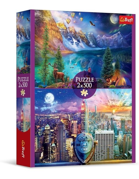 Puzzles 2x500 American Tour